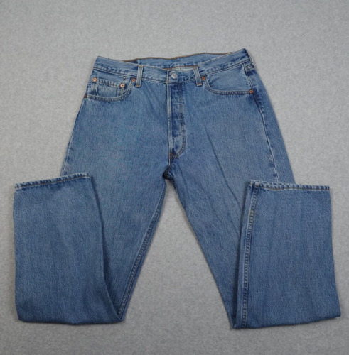 levis jeans mens fits 32x30 blue denim vintage us… - image 1