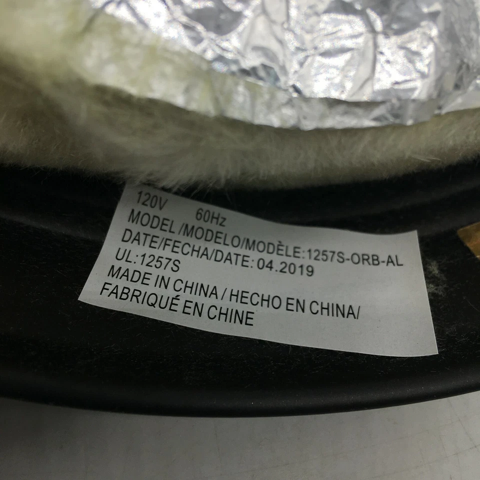 Designers Fountain 1257S-ORB-AL Decorative Flush Mount Ceiling Light Oil Rubbed - Image 4 of 4