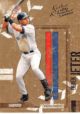 2004 Donruss Leather & Lumber Derek Jeter #96 NM/MT NEW YORK YANKEES