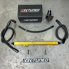 K Tuned K Motor 6AN Fuel Rail swap kit, K20 K24 EG EK DC2 (Gold)