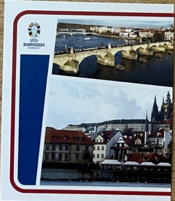 TOPPS EURO EM 2024 Einzelsticker CZE P1 SEHENSWÜRDIGKEIT Landmark #1/2