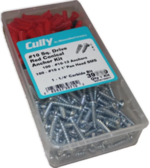 CULLY 39820 #10 COMBO ANCHOR KIT