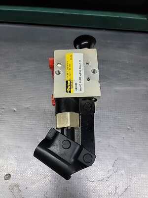 #ad Parker Oildyne Hand Pump Assy 4way 2s $500.00