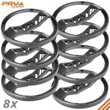 8x PRV Audio 8GRILL-POLY 8" Inch Plastic Speakers Grill Cover Protector Black