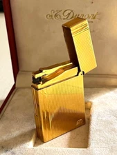 WORKING DuPont Vintage Lingter Liigne 2s Gold Stripe