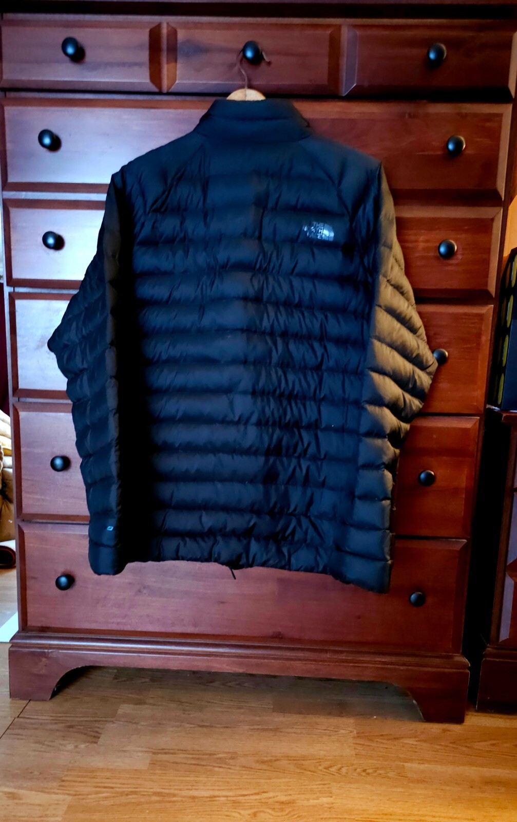 The North Face Men's Goose Down Fill Jacket Black Size XL Very Good