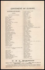 1905 C & A Winheim Vienna Austria American Leather Importers Vintage Print Ad