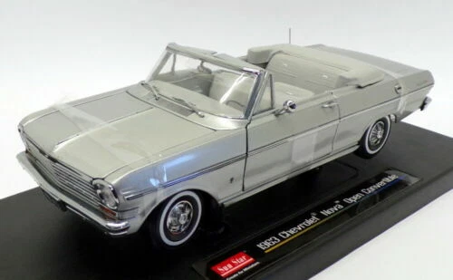 Voitures, camions et fourgons miniatures argentés Chevrolet 1:8