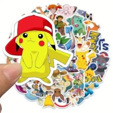 Assorted Pokemon Stickers 50 pack Set