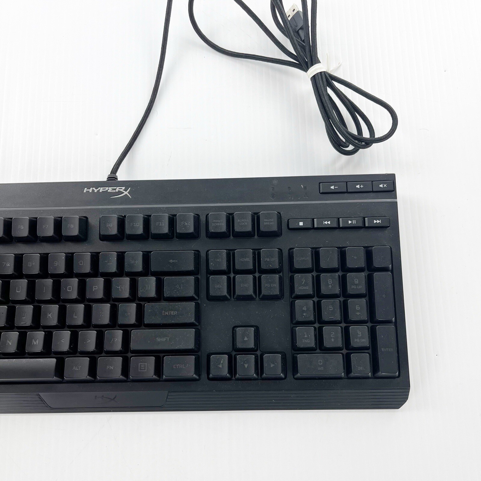HyperX Alloy Core RGB Black LED Wired Membrane Computer Gaming Keyboard