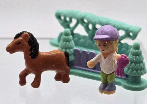 1995 Polly Pocket Vintage Pony Jumpin' Fun Bluebird Toys COMPLETE
