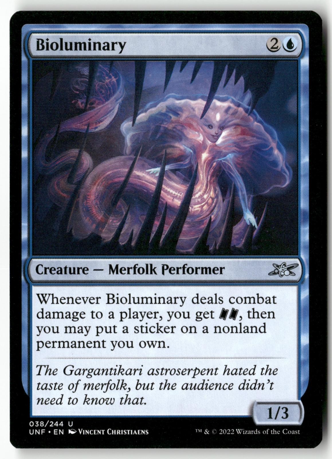 Bioluminary 38 Magic: The Gathering Unfinity 2022