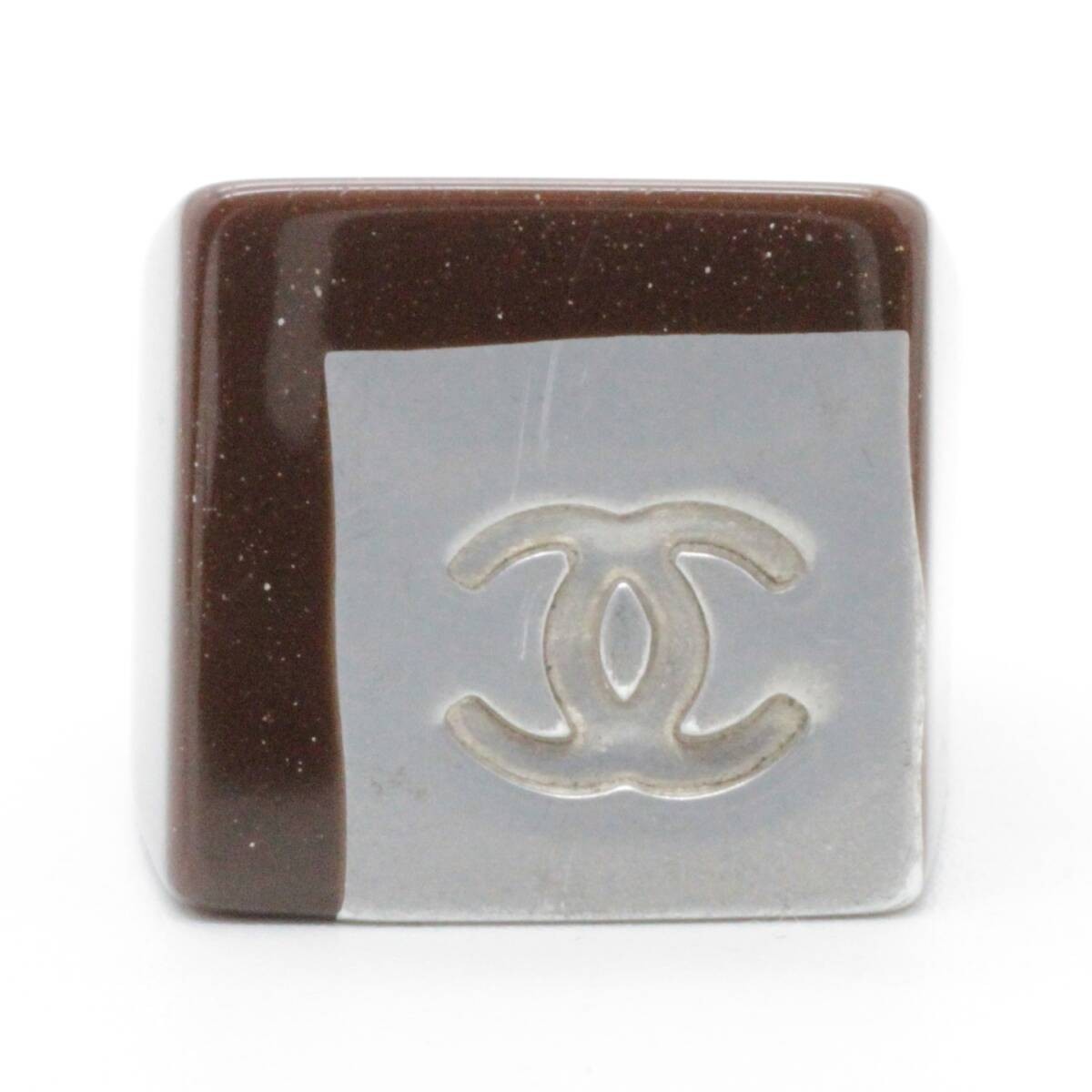 CHANEL Coco Mark Square Ring - image 4