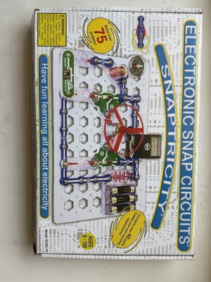 Snap Circuits Snaptricity Electronics Exploration Kit STEM Building SCBE-75