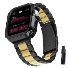 Steel Band+TPU Case for Apple Watch ultra Band Cover Bracelet Series 9 8 7 6 SE