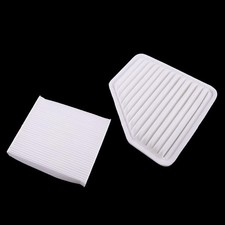 2pcs Engine & Cabin Air Filter Fit For Toyota Lexus Pontiac Scion 17801-AD010 sk