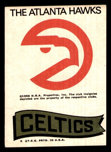 Atlanta Hawks Celtics card