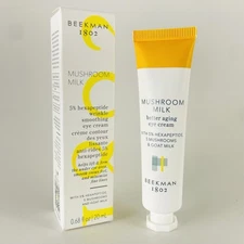 Beekman 1802 Mushroom Milk Wrinkle Smoothing EYE Cream 0.68oz, New & Sealed