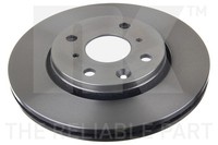 2X NK Bremsscheibe 2045102 FüR Toyota Aygo Peugeot 108 C1 107 CitroËN KGB10_ GPL