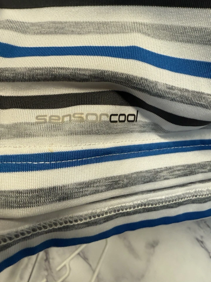 Polo de golf Ping Sensor Cool talla grande a rayas ¡EXCELENTE ESTADO USADO!! Foto 4 de 4