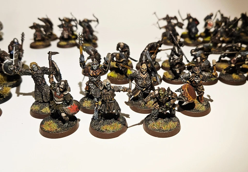 Middle Earth SBG Cirith Ungol Mordon Army BONITAMENTE PINTADO Games Workshop LOTR Foto 2 de 4