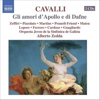 Audio Cd - Francesco Cavalli - Gli Amori D'apollo E Di Dafne (2 Cd) - Naxos -D-