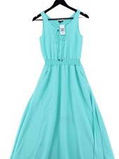 Nine West Tank Maxi Dress S in Green