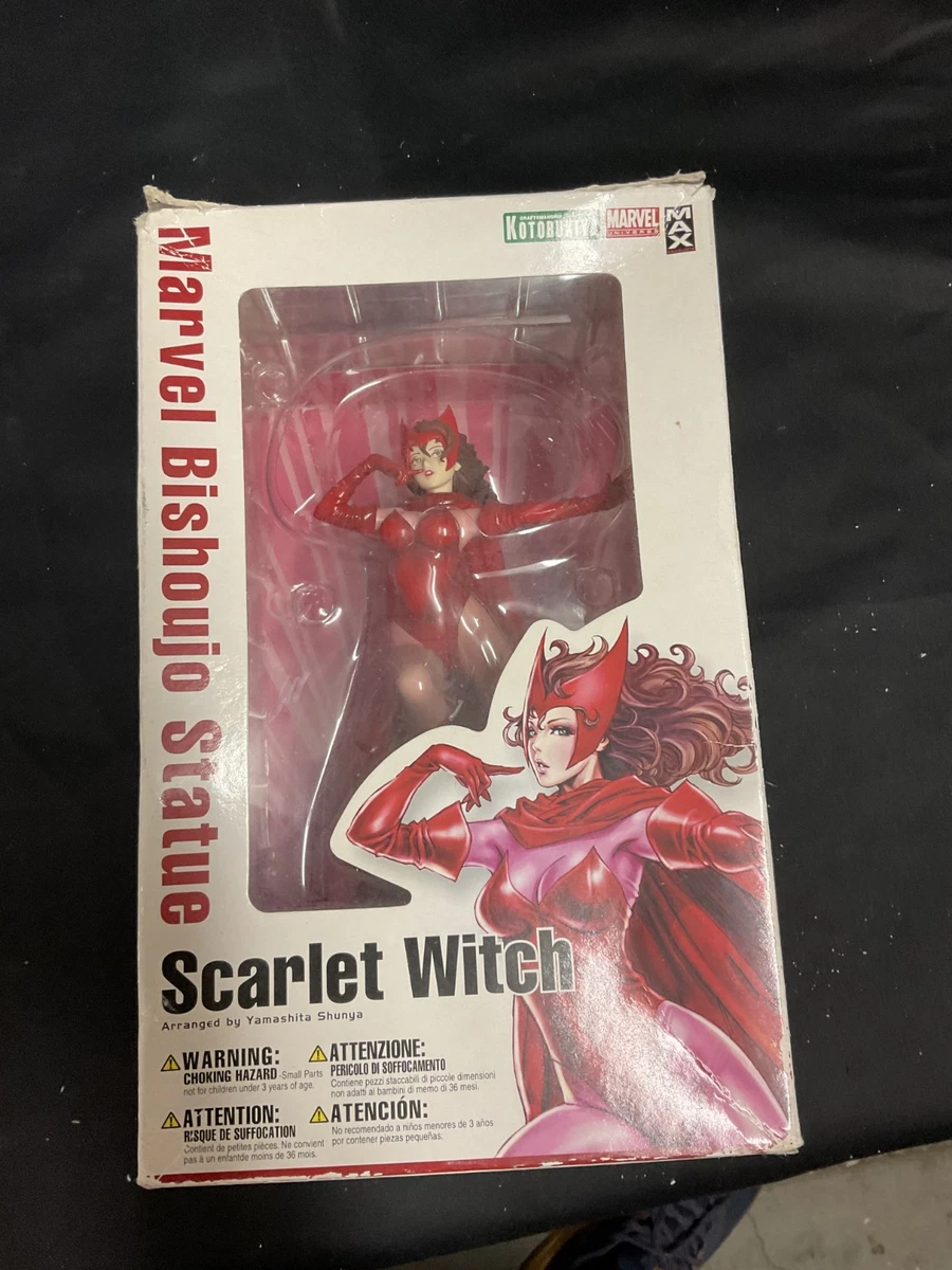 Set Statues Kotobukiya Artfx Vision & Scarlet Witch – 1/10 – Marvel