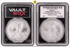2025 American Silver Eagle STAR PRIVY $1 VAULT BOX PCGS MS70 GEM MINT USA COIN
