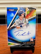 2022 Bowman's Best #B22TW Tyler Whitaker Astros Auto Blue Refactor /150 Astros