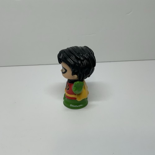 Fisher Price Little People DC Super Friends Batman’s Robin Figure Mattel Toy - Picture 2 of 5