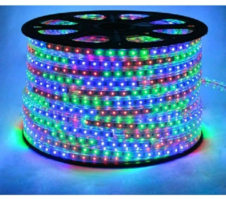 LED Strip AC 220V 240V IP67 WATERPROOF 5050 SMD Commercial Rope Light only 25m   - Image 2 of 2