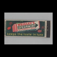 Matchbook Cover Wrigley's Spearmint Gum