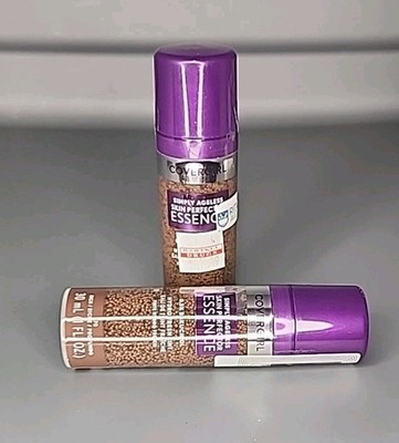 2 x CoverGirl Simply Ageless Skin Perfector Essence Fresh Tint 70 Rich