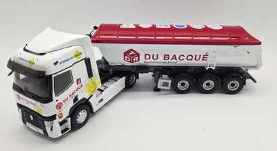 ELIGOR, Renault T 480 4x2 mit 3-achsigem Kipper, TDB DU BACQUE, 1/43, ELI118709