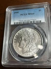 1900 P Morgan Silver Dollar PCGS MS64 Frosty White
