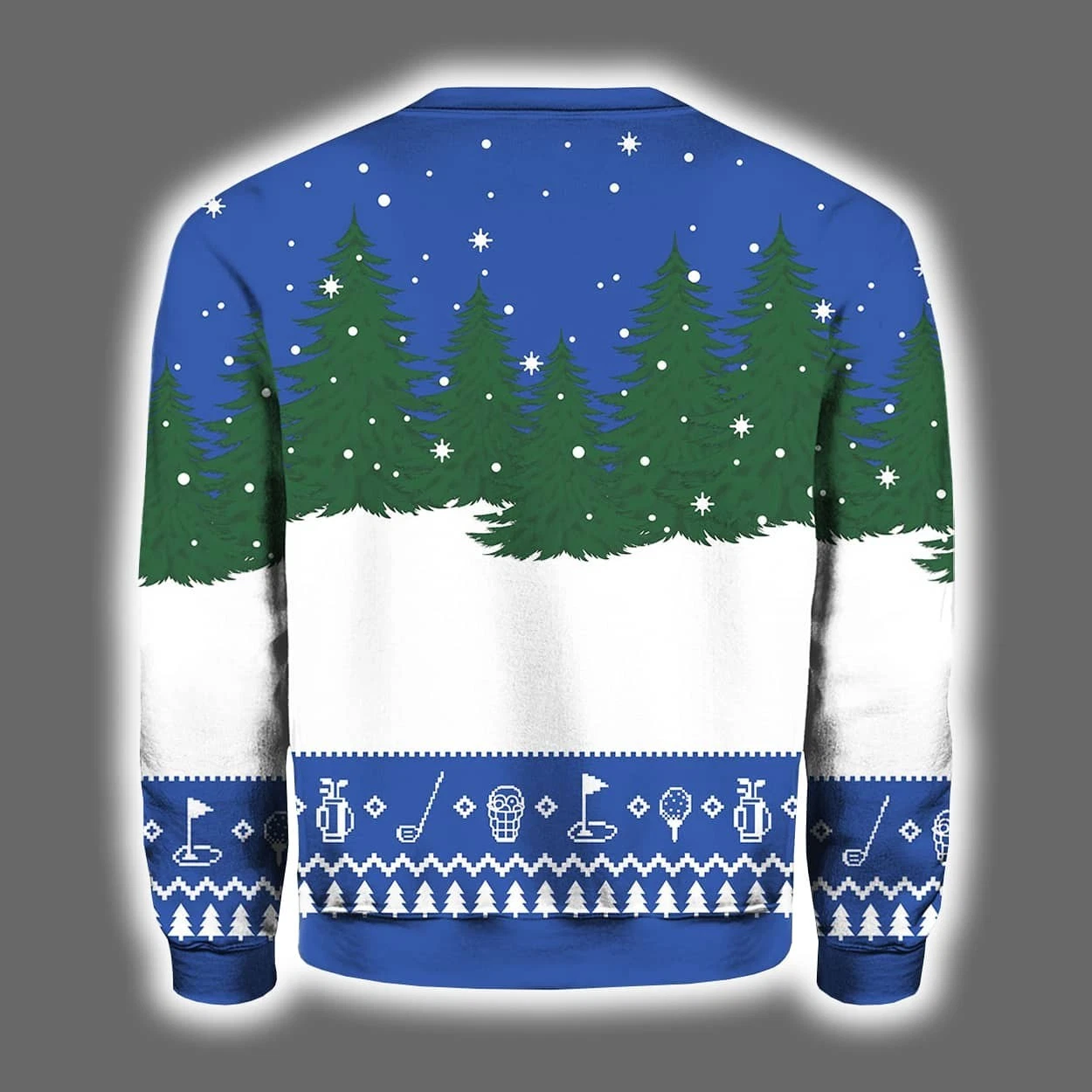 2025 Christmas Hole In One Gnome Ugly Sweater
