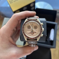 Swatch x Omega Bio Ceramic Moonswatch Mission to Saturn - SO33T100 - Brand New