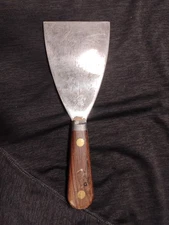 Vintage Red Devil Blade Putty Knife P1-3F Flexible blade  Wall Scraper