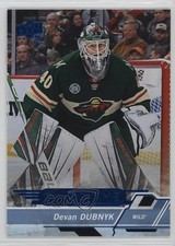 2018-19 Upper Deck Overtime Rookies Blue Foil Devan Dubnyk #150 hg6
