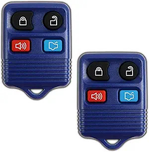 2X Key Fob for 2005 2006 2007 2008 2009 2010 2011 2012 Size: 2-PackColor: Blue