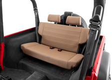 Replacement Standard Rear Seat Spice Tan For 1997-2006 Jeep Wrangler Replacement Standard Rear Seat Spice Tan For 1997-2006 Jeep Wrangler