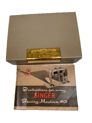 Singer Sewing Machine Attachments Parts Feets Other Booklet And Original Box - Bild 16 von 16