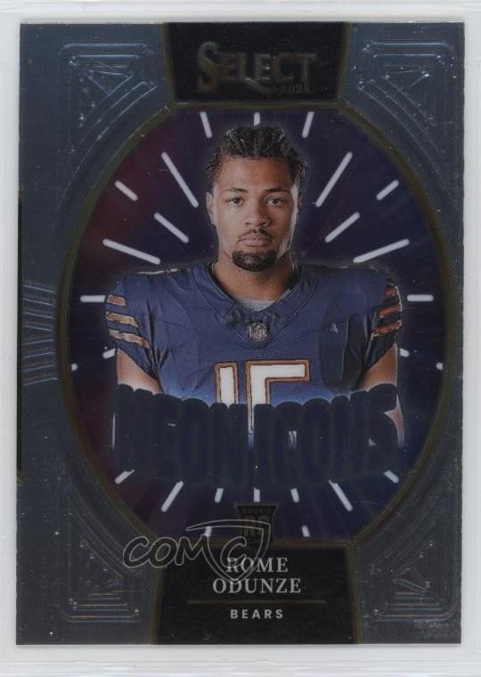 2024 Panini Select Neon Icons Rome Odunze #5 1pi4