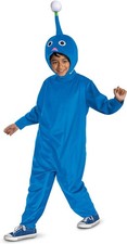 Blue Pikmin Classic Nintendo Game Fancy Dress Up Halloween Child Costume