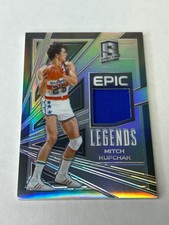 2017-18 Spectra Mitch Kupchak 103/149 Legends Game Used Jersey Bullets E1