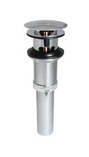 Stylewise/Keeney Push Button Bathroom Sink Drain Chrome 208 K820-76, NO OVERFLOW