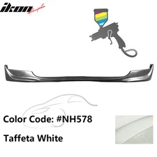 Fits 04-09 Honda S2000 AP2 2DR OE Style Front Bumper Lip PU #NH578 Taffeta White
