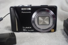 Used Panasonic 16X LUMIX DMC-ZS10 14.1MP 16x Zoom Digital Camera Black