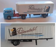 Decals  Pralinentafel  für einen Einachsaufl...
